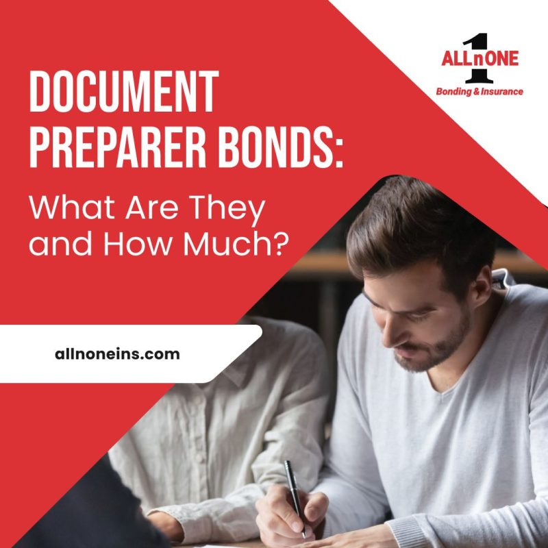 Document Preparer Bonds: What Are They and How Much?